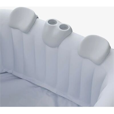 Ensemble d'accessoires pour piscine spa Arebos blanc - Coussins et porte-boissons - Publicité Ensemble d'accessoires pour piscine spa Arebos blanc - Coussins et porte-boissons - Publicité
