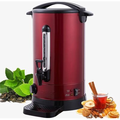 Arebos AR-HE-GKE20R - Rojo - Dispensador de bebidas calientes Arebos AR-HE-GKE20R - Rojo - Dispensador de bebidas calientes