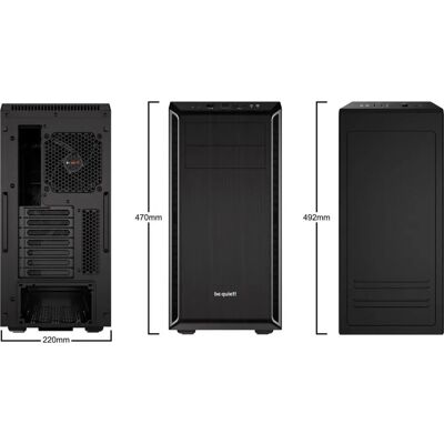 Kiebel - Silent Master V - Ryzen 7 5800X - 64 GB DDR4 - PC Kiebel - Silent Master V - Ryzen 7 5800X - 64 GB DDR4 - PC