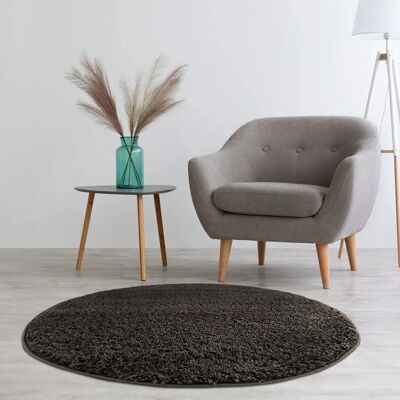Carpet City Pulpy 100 - Weicher runder Hochflor-Teppich Carpet City Pulpy 100 - Weicher runder Hochflor-Teppich