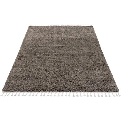 Carpet City Pulpy 100 Grau Weicher Shaggy-Teppich Carpet City Pulpy 100 Grau Weicher Shaggy-Teppich