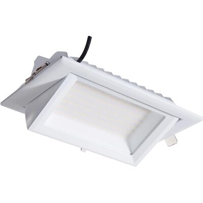 DOTLUX LED-Deckeneinbaustrahler FLEXA COLORselect, POWERselect 28W/38W 60Grad schwenkbar - LED Einbaustrahler DOTLUX LED-Deckeneinbaustrahler FLEXA COLORselect, POWERselect 28W/38W 60Grad schwenkbar - LED Einbaustrahler