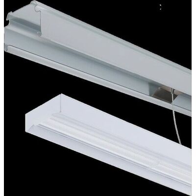DOTLUX LED-Leuchteneinsatz LINEAlock 1437mm 25-75W 4000K dimmbar 1-10V 90*110Grad mit Notlichtbaustein DOTLUX LED-Leuchteneinsatz LINEAlock 1437mm 25-75W 4000K dimmbar 1-10V 90*110Grad mit Notlichtbaustein