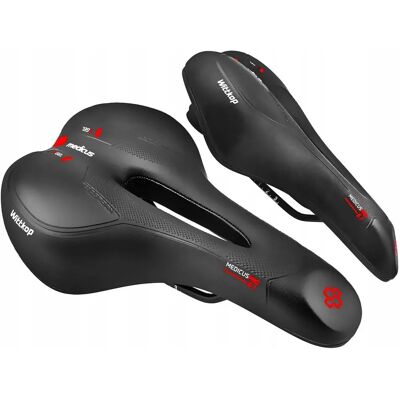 Selle de vélo Wittkop Medicus Pro 6.1 - Trekking pour hommes - Noir - Publicité Selle de vélo Wittkop Medicus Pro 6.1 - Trekking pour hommes - Noir - Publicité