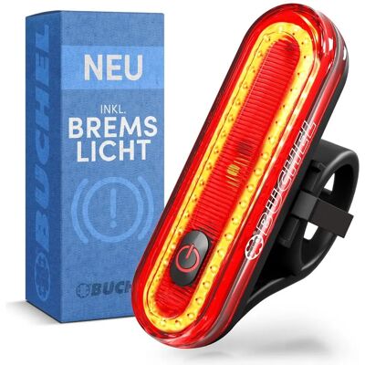Büchel Micro Lens Cob Stop Tech - Bike Rear Light Büchel Micro Lens Cob Stop Tech - Bike Rear Light