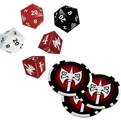 Ulisses Spiele DSA5 Zwergen - Würfel & Chips - Gesellschaftsspiel Ulisses Spiele DSA5 Zwergen - Würfel & Chips - Gesellschaftsspiel