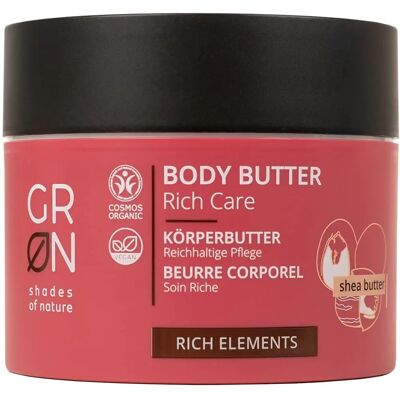 GRN Elementos Ricos Manteca Corporal de Vainilla - Crema corporal GRN Elementos Ricos Manteca Corporal de Vainilla - Crema corporal