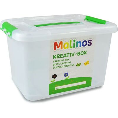 Malinos 301014 Aufbewahrungsbox - Kunststoff, Grün, Rechteckig Malinos 301014 Aufbewahrungsbox - Kunststoff, Grün, Rechteckig