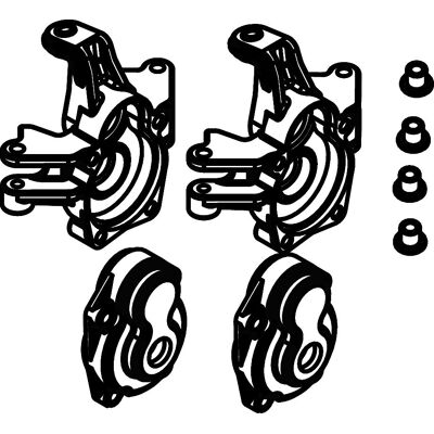 Amewi 021-17223003 Custodia dell'Asse - Pezzo per Auto RC Amewi 021-17223003 Custodia dell'Asse - Pezzo per Auto RC