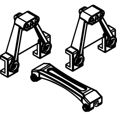 Supporto ammortizzatore Amewi - Ricambio per modello RC - Durevole e Facile da Installare Supporto ammortizzatore Amewi - Ricambio per modello RC - Durevole e Facile da Installare