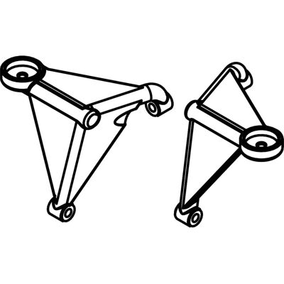 Amewi - RCX10 - Anteriore - Supporto carrozzeria - Accessorio Amewi - RCX10 - Anteriore - Supporto carrozzeria - Accessorio