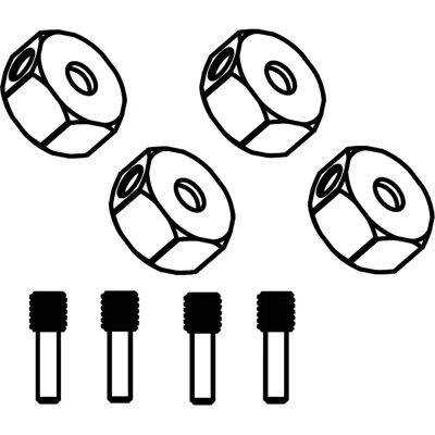 Amewi Componente/Accessorio per modello RC - Alluminio 021-17223057 Amewi Componente/Accessorio per modello RC - Alluminio 021-17223057