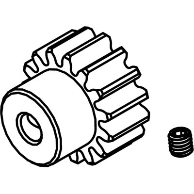 Amewi - 18Z mod 0.8 RCX10 - 3,17 mm albero - Accessorio RC Amewi - 18Z mod 0.8 RCX10 - 3,17 mm albero - Accessorio RC