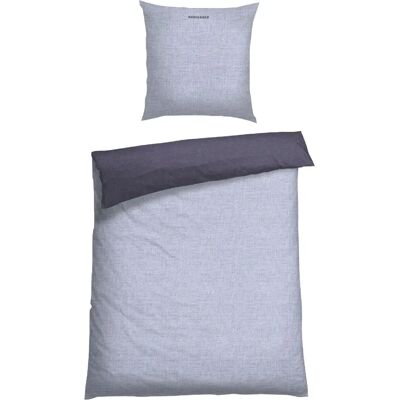 SCHIESSER Doubleface Blaue Wendebettwäsche SCHIESSER Doubleface Blaue Wendebettwäsche