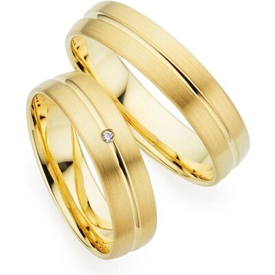 Phönix Gold 333 Diamantring - Liebessymbol Phönix Gold 333 Diamantring - Liebessymbol