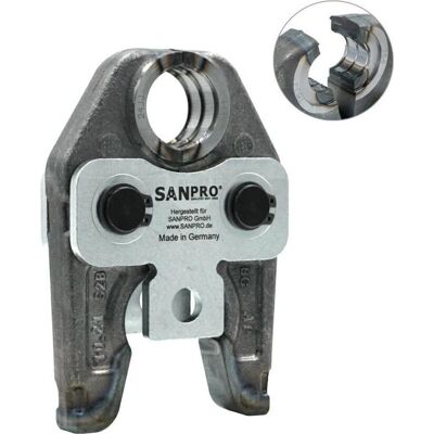 Sanpro - U16 - U-profile - Press jaw - Crimping tool Sanpro - U16 - U-profile - Press jaw - Crimping tool