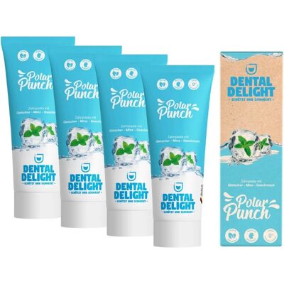 DENTAL DELIGHT - Polar Punch - Eisminze - Vegan - toothpaste DENTAL DELIGHT - Polar Punch - Eisminze - Vegan - toothpaste