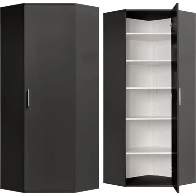 PROCONTOUR Clara Mehrzweckschrank - Verstellbare Türen, 5 Böden PROCONTOUR Clara Mehrzweckschrank - Verstellbare Türen, 5 Böden