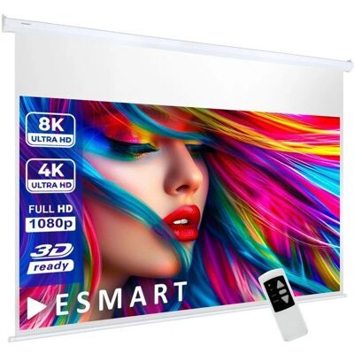 eSmart - MIMOTO Akustik Motor Leinwand 203 x 114 cm eSmart - MIMOTO Akustik Motor Leinwand 203 x 114 cm