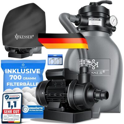 KESSER Basenowy System Filtracji Piaskowej - Kulki filtracyjne 700g - Głębokie czyszczenie KESSER Basenowy System Filtracji Piaskowej - Kulki filtracyjne 700g - Głębokie czyszczenie