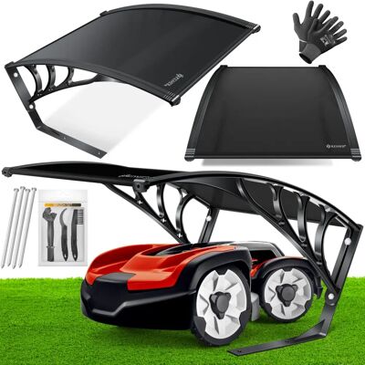 Abri de jardin KESSER pour robots tondeuses - Résistant aux intempéries, UV - Publicité Abri de jardin KESSER pour robots tondeuses - Résistant aux intempéries, UV - Publicité