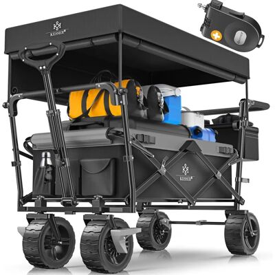 Chariot pliable GT9000 KESSER avec toit - Chariot de transport - Publicité Chariot pliable GT9000 KESSER avec toit - Chariot de transport - Publicité