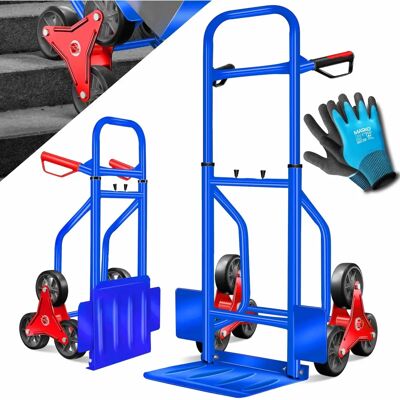 Masko - StairCart - Azul - 200 kg - Carrito de Escalera Masko - StairCart - Azul - 200 kg - Carrito de Escalera