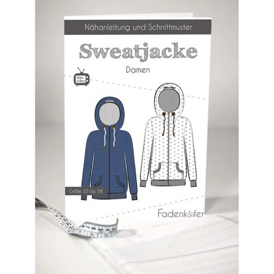 Fadenkäfer - Schnitt Sweatjacke - Größe 32–58 - Sweat jacket Fadenkäfer - Schnitt Sweatjacke - Größe 32–58 - Sweat jacket