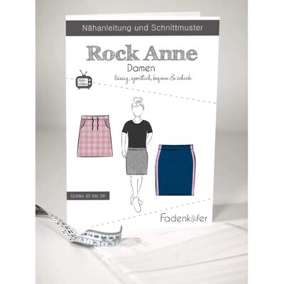Fadenkäfer - Rock Anne - Rugalmas anyag - A-vonalú - Szoknya Fadenkäfer - Rock Anne - Rugalmas anyag - A-vonalú - Szoknya