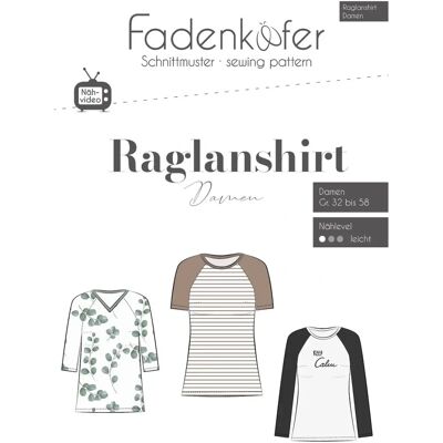 Fadenkäfer Raglan póló nőknek - Méretek 32-58 - Unisex Fadenkäfer Raglan póló nőknek - Méretek 32-58 - Unisex