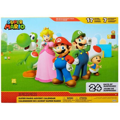 Nintendo Model Kalendarz Adwentowy - 24 Niespodzianki - Oficjalnie Licencjonowany Nintendo Model Kalendarz Adwentowy - 24 Niespodzianki - Oficjalnie Licencjonowany