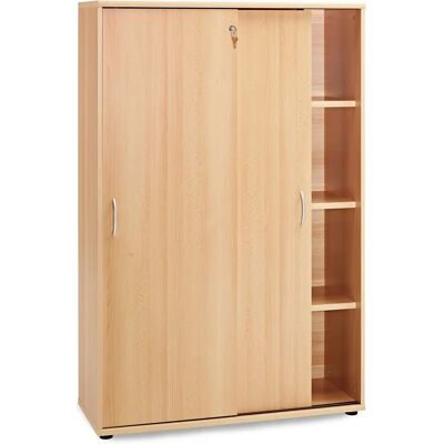 MÖBELPARTNER opbergkast Samerberg-Buche - 3 planken - 100x39.5x153cm MÖBELPARTNER opbergkast Samerberg-Buche - 3 planken - 100x39.5x153cm