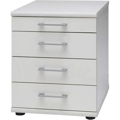 SCHILDMEYER Serie 200 - Weiß Rollcontainer mit Utensilieneinsatz SCHILDMEYER Serie 200 - Weiß Rollcontainer mit Utensilieneinsatz