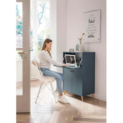 Schreibtisch Schildmeyer Serie 500 Blau - Büromöbel Schreibtisch Schildmeyer Serie 500 Blau - Büromöbel