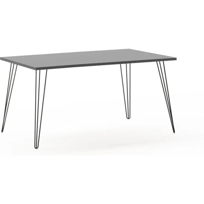 SCHILDMEYER Fynn Beistelltisch - Metall, Grau, 160x74x80 cm SCHILDMEYER Fynn Beistelltisch - Metall, Grau, 160x74x80 cm