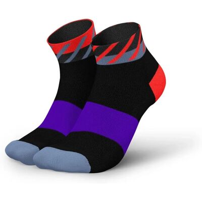Incylence Running Disrupts Short Socks - Czarny / Fioletowy / Niebieski - Skarpety Incylence Running Disrupts Short Socks - Czarny / Fioletowy / Niebieski - Skarpety