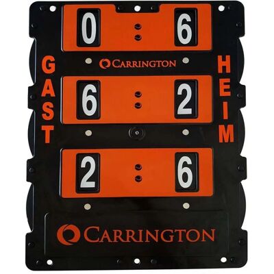 Carrington Deutsch Tennis Court Scoreboard - Orange - Tennis Scoreboard Carrington Deutsch Tennis Court Scoreboard - Orange - Tennis Scoreboard