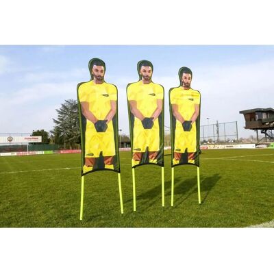 POWERSHOT TU Mannequins de football en polyester flexibles - Lot de 3 - Publicité POWERSHOT TU Mannequins de football en polyester flexibles - Lot de 3 - Publicité