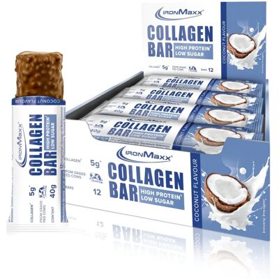 IronMaxx Collagen Bar – Kokosgeschmack - Protein Riegel IronMaxx Collagen Bar – Kokosgeschmack - Protein Riegel