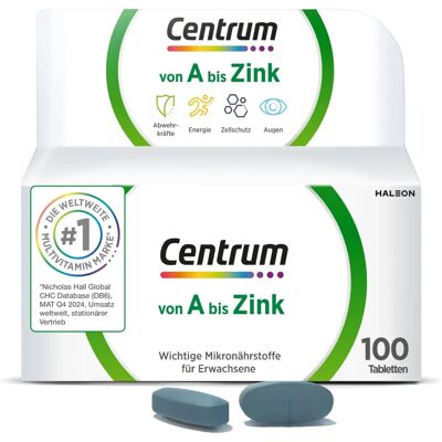 GSK Consumer Healthcare Centrum A-Zink Tabletten - Nahrungsergänzungsmittel GSK Consumer Healthcare Centrum A-Zink Tabletten - Nahrungsergänzungsmittel