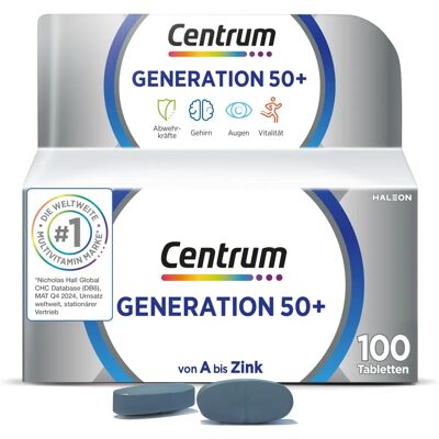 Centrum 50+ Vitamine - Unterstützt Immunsystem & Energie Centrum 50+ Vitamine - Unterstützt Immunsystem & Energie