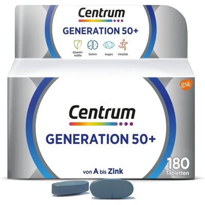Centrum Generation 50+ Mikronährstoffe - Nahrungsergänzungsmittel Centrum Generation 50+ Mikronährstoffe - Nahrungsergänzungsmittel