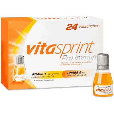 GlaxoSmithKline Vitasprint Pro Immun - Orange-Ingwer - OTC Medikamente GlaxoSmithKline Vitasprint Pro Immun - Orange-Ingwer - OTC Medikamente