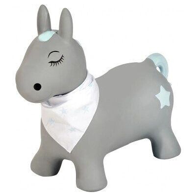 Kindsgut Graues Pony aufblasbares Spielzeug - Tier Springspielzeug Kindsgut Graues Pony aufblasbares Spielzeug - Tier Springspielzeug