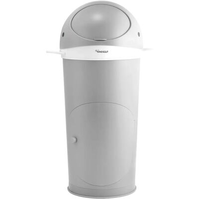 Kindsgut DW00052017N Poubelle - Plastique, Gris, 35L - Publicité Kindsgut DW00052017N Poubelle - Plastique, Gris, 35L - Publicité