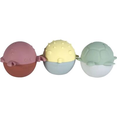 Jouets de bain océanique Kindsgut - Lot de 3 - Publicité Jouets de bain océanique Kindsgut - Lot de 3 - Publicité