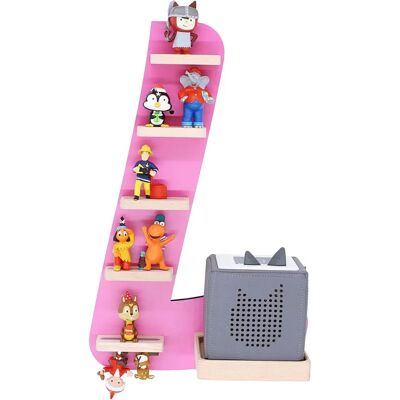 BOARTI Pink Buchstaben Wandregal - Kinderzimmer Deko BOARTI Pink Buchstaben Wandregal - Kinderzimmer Deko