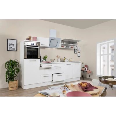 Set Cucina RESPEKTA Amsterdam - Bianco, 270cm, Modular Set Cucina RESPEKTA Amsterdam - Bianco, 270cm, Modular