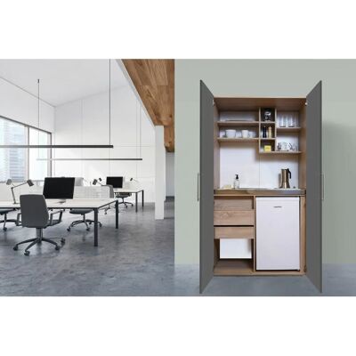 Respekta - Peter 104 cm - rovere grigio - Kompakt konyha Respekta - Peter 104 cm - rovere grigio - Kompakt konyha