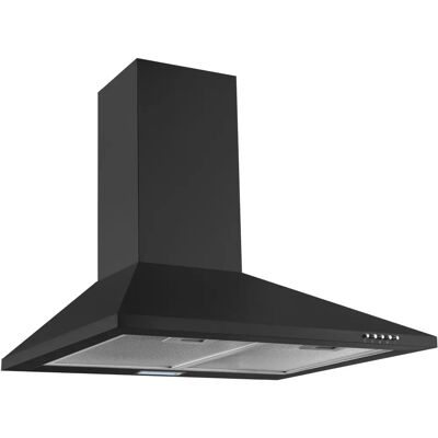 Cappe da Cucina Nera RESPEKTA - 96x47,5cm - Filtro in Metallo - Pulsanti Cappe da Cucina Nera RESPEKTA - 96x47,5cm - Filtro in Metallo - Pulsanti